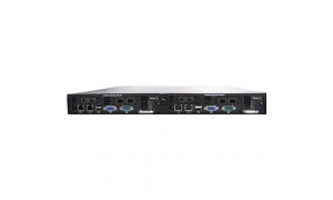 Unified Storage Router 1100 Single Blade with 2 x 6G SAS + 2 x 10GbE -CR + 2 x 1GbE. Front to Back airflow. 