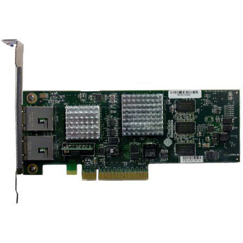 2-port 1/10GbE Low Profile UWire Adapter with PCI-E x8 Gen 2, 32K conn. RJ-45 