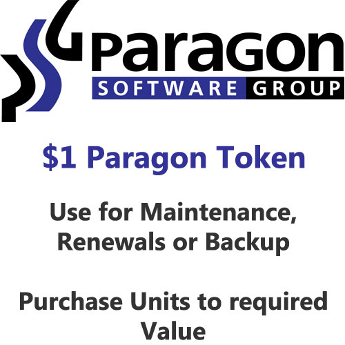 Paragon $1 Backup Unit - Purchase Units to the required Value