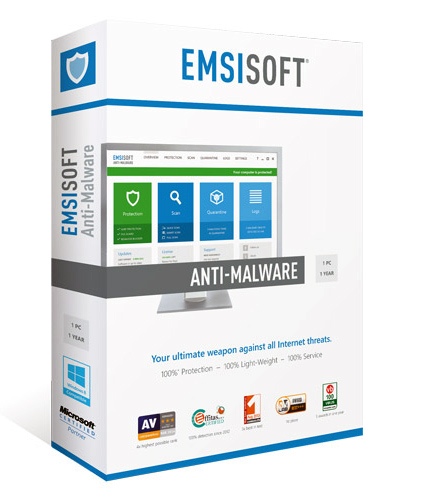 Emsisoft Business Security, 1 Year (3-24)